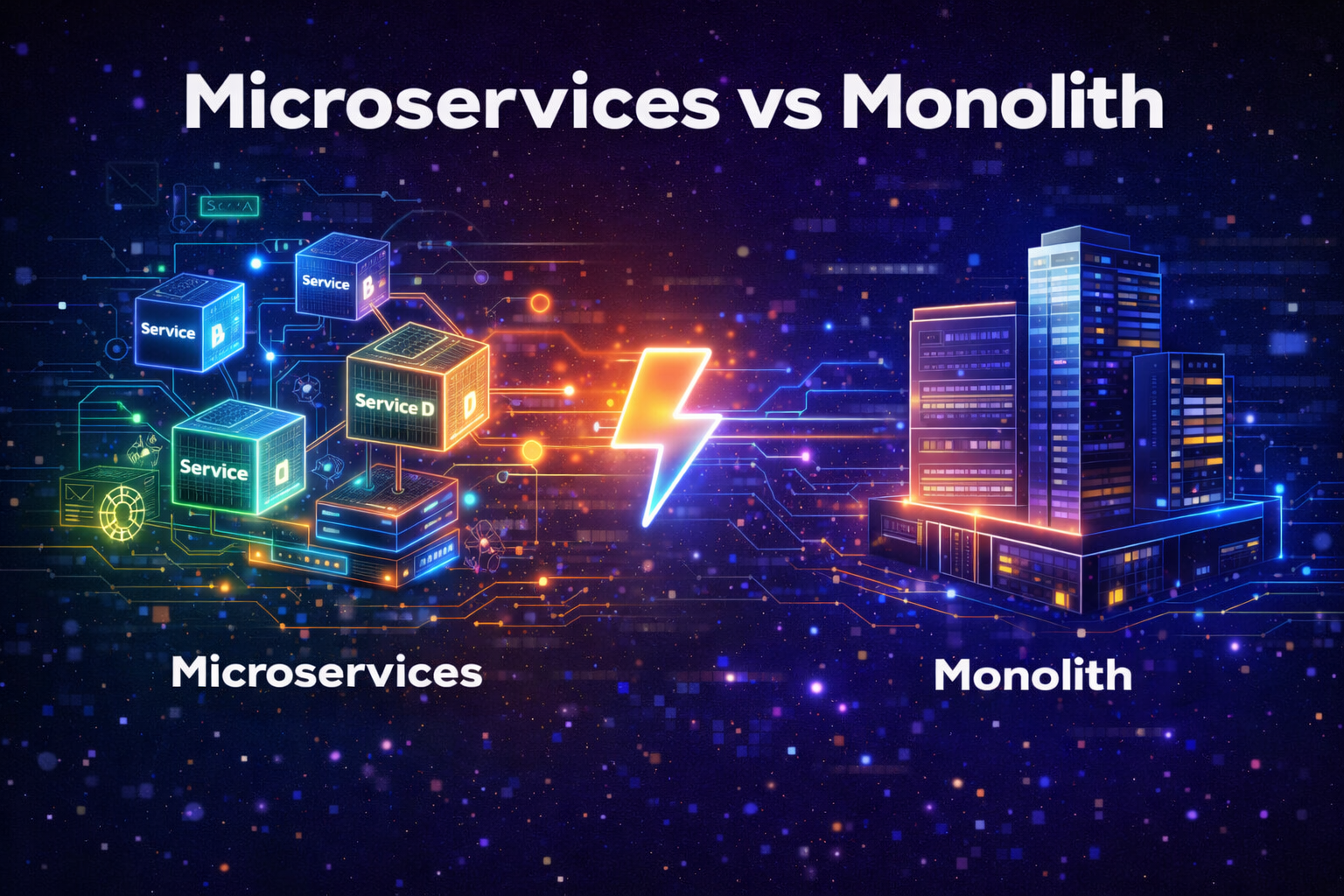 Microservices vs Monolith Architecture